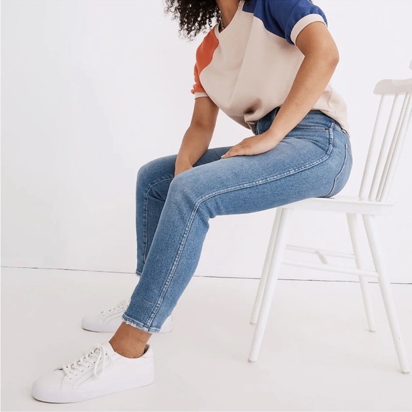 MADEWELL Stovepipe Jeans in Ditmas Wash. Size 27 - Picture 3 of 10